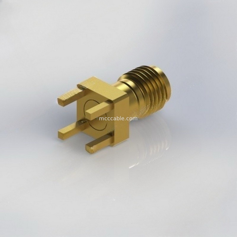 1.85-KHD Copper RF Straight Connector DC - 67 GHz Dustproof For Military/Aerospace