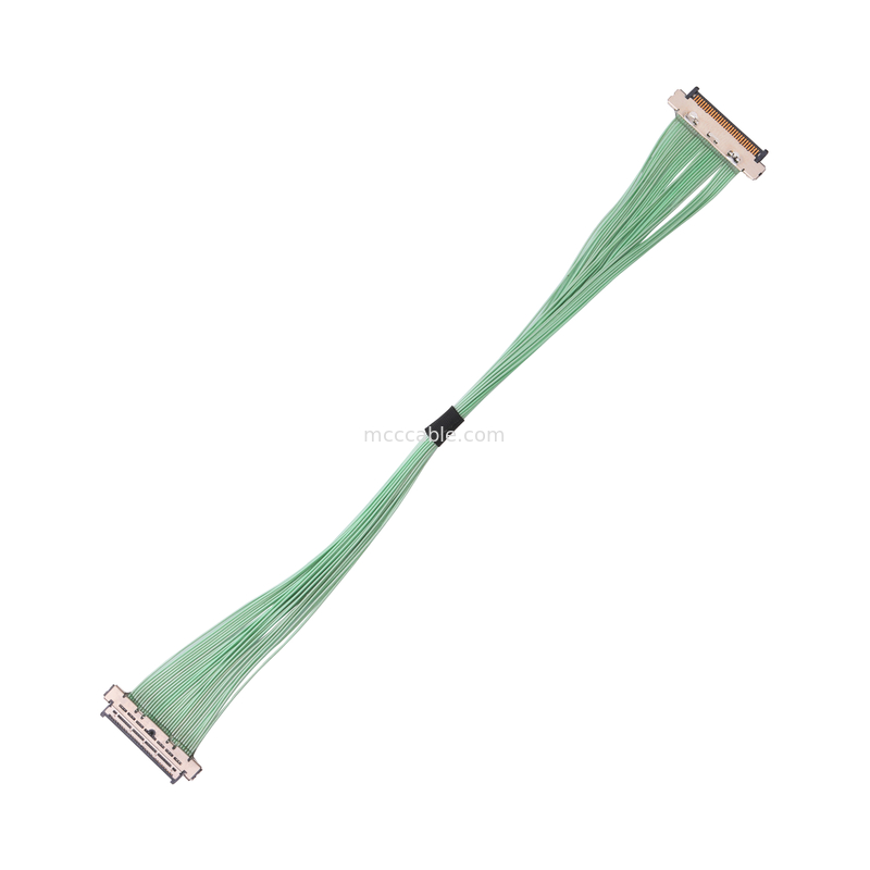 KEL 0.4 มม. Pitch Micro Coaxial Cable USL20-30SS-010-C 30 พิน 40 พินการออกแบบปลั๊กแบบบาง