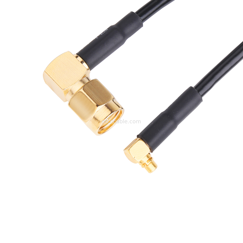 ชุดสายเคเบิล Micro Rg174 R / A ปลั๊กตัวผู้ Sma ไปยังปลั๊กตัวผู้ Ra Mmcx
