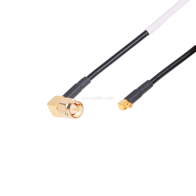 ชุดสายเคเบิล Micro Rg174 R / A ปลั๊กตัวผู้ Sma ไปยังปลั๊กตัวผู้ Ra Mmcx