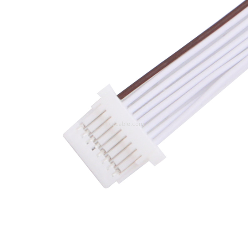 0.80 มม. 8 PIN PVC LVDS ชุดสายไฟชุดสายไฟ JST SHR-08V-S-B