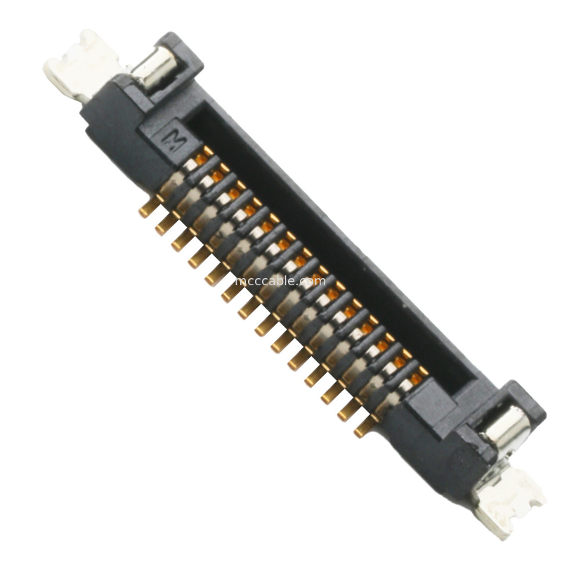 20374 14Pin CONN 0.4mm Pitch เครื่องเชื่อมส่งพลังงานสูงสุด การออกแบบความลึกแคบ