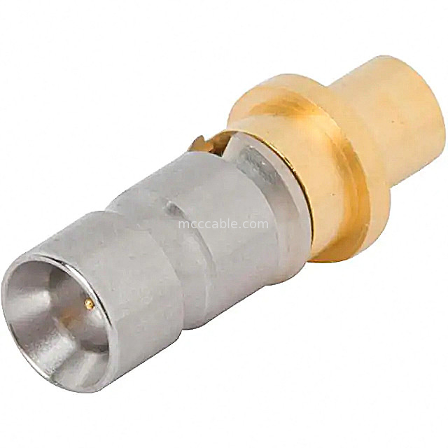 Amphenol 3211-60350 ขั้วต่อโคแอกเซียล RF SMPM ST ประเภทปลั๊กอิน