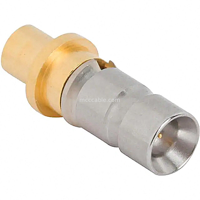 Amphenol 3211-60350 ขั้วต่อโคแอกเซียล RF SMPM ST ประเภทปลั๊กอิน