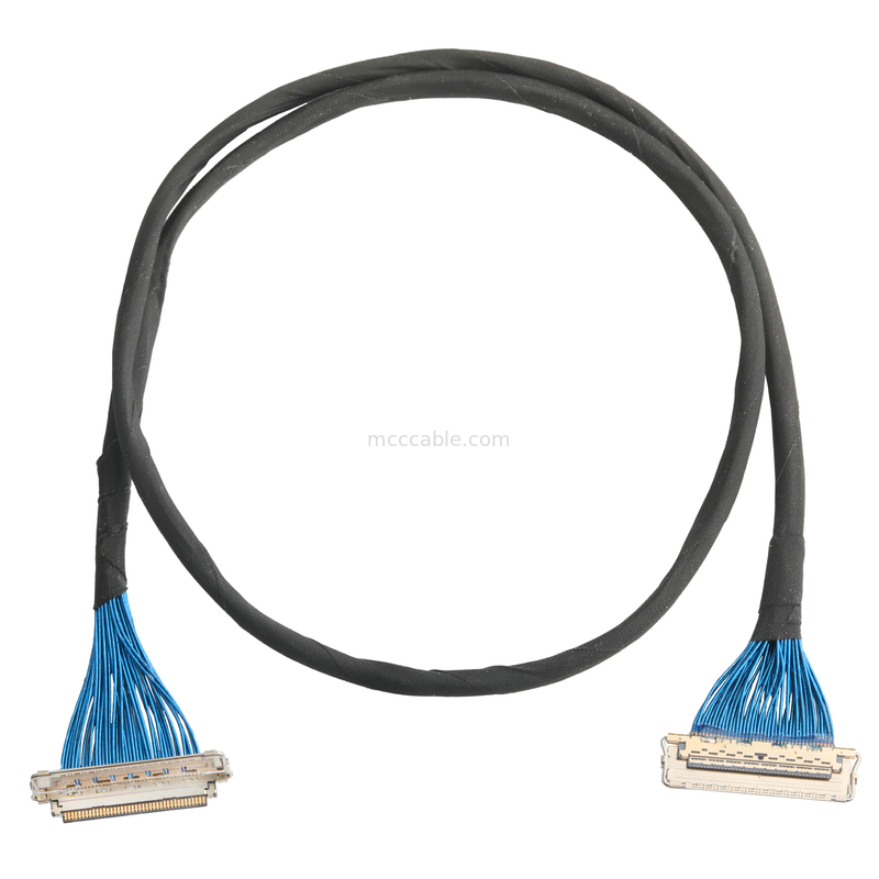 40P EDP Cable 20679-040T-01 0.4 มิลลิเมตร Pitch แบบจับคู่แนวราบ ปรับแต่ง OEM / ODM ROHS