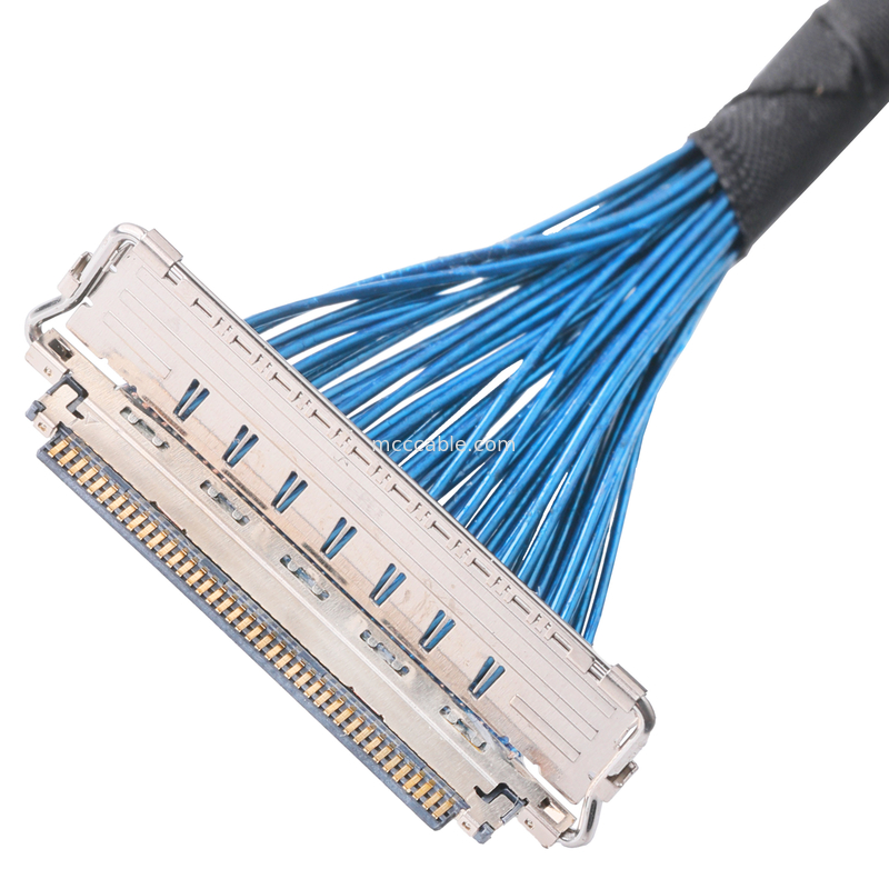40P EDP Cable 20679-040T-01 0.4 มิลลิเมตร Pitch แบบจับคู่แนวราบ ปรับแต่ง OEM / ODM ROHS