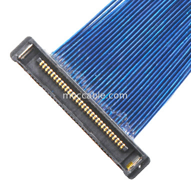 30 Pin EDP  Micro Coaxial Cable Assembly 20380-R30T-06 ขั้วต่อจอแสดงผล lvds