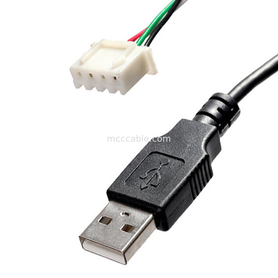 สายต่อ USB ความเร็วสูง A M Plug, JST XHP 4 USB 2.0 Extension Cord