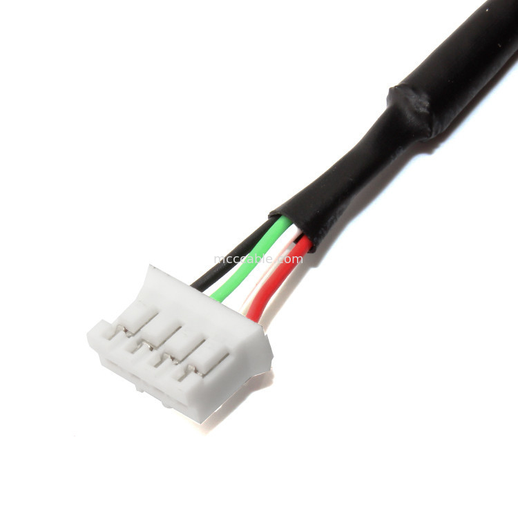 2mm Pitch 4 Pin Wire Harness, 51004 Molex Cable Assembly ขั้วต่อจอแสดงผล lvds