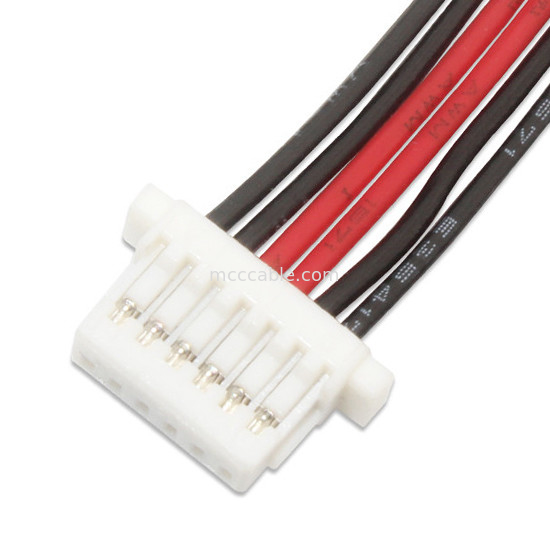 สายเคเบิล Jst Sh 1.0 ถึง 6Pin SH1.0 WIRE ตัวเชื่อมต่อ Jst 500 มม. ถึงสายรัดแบบกำหนดเองกระป๋อง 3 มม