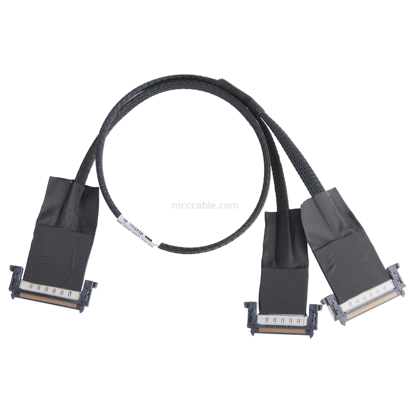 สายเคเบิลโคแอกเซียล LVDS EDP ของ JAE ซีรี่ส์ ตัวเชื่อมต่อ AWG40 OD 0.35 มม. พร้อม ROHS