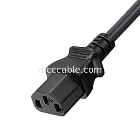 C13 To Uk Plug Power Cord Bs1363 18awg 250v ความยาว เหมาะสําหรับคอมพิวเตอร์, เครื่องพิมพ์และอุปกรณ์อื่น ๆ ส่วนใหญ่