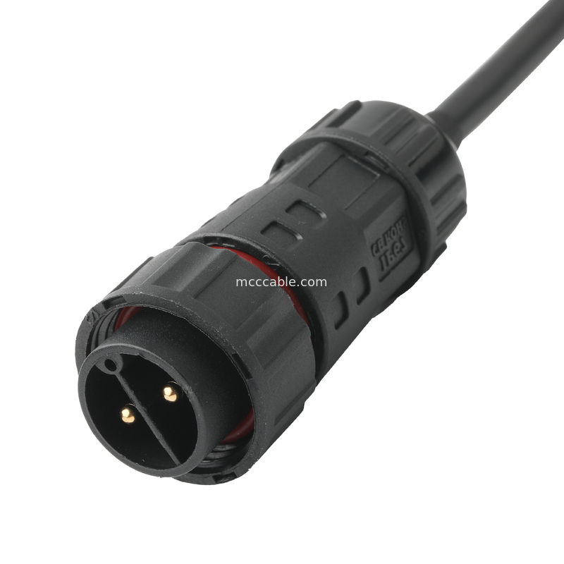 ROHS สายเชื่อมกันน้ํา M20 เพศชายต่อ JST PHR-6 สาย UL2464 24AWGX5C OEM / ODM