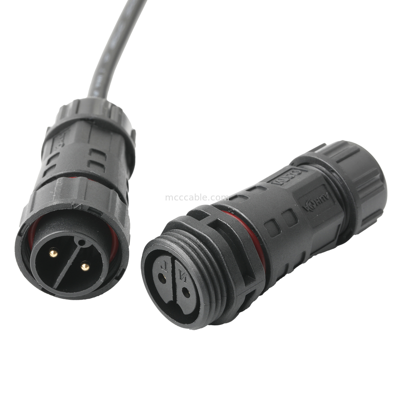 ROHS สายเชื่อมกันน้ํา M20 เพศชายต่อ JST PHR-6 สาย UL2464 24AWGX5C OEM / ODM