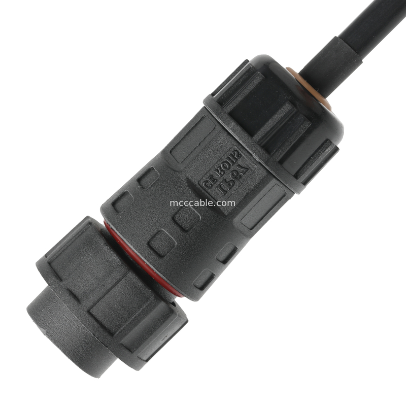 ROHS สายเชื่อมกันน้ํา M20 เพศชายต่อ JST PHR-6 สาย UL2464 24AWGX5C OEM / ODM