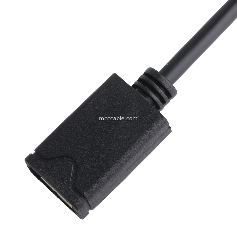 เครื่องปรับเชื่อม Rohs Usb เครื่องปรับสาย USB แบบ C ชาย Usb - แบบ A หญิง OEM / ODM ปรับแต่ง