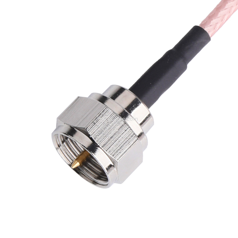 RG179 สายเคเบิลโคเอชเชียล 75 โอม TE 5415226-1 ถึง AMPHENOL CONNEX 222114-10 OEM/ODM