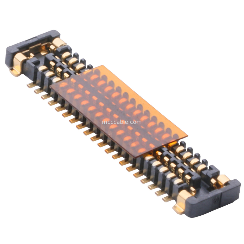 องค์ประกอบกล้อง KEL XSLS00-40 SD Micro Coaxial Cable Assembly Board สายต่อปลาย