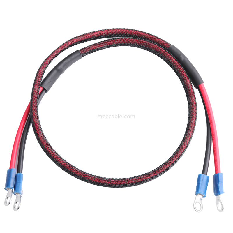 เครื่องเชื่อมเคเบิลปลายแหวน # 8 M4 KST RVS204 หรือ KT Rv2-4S ความยาว ปรับแต่ง OEM / ODM