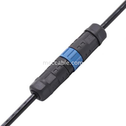 M15 อุตสาหกรรม 2, 3 ปิน พวงมาลัยเชื่อมต่อ M15 สายเชื่อมต่อประเภทการประกอบ