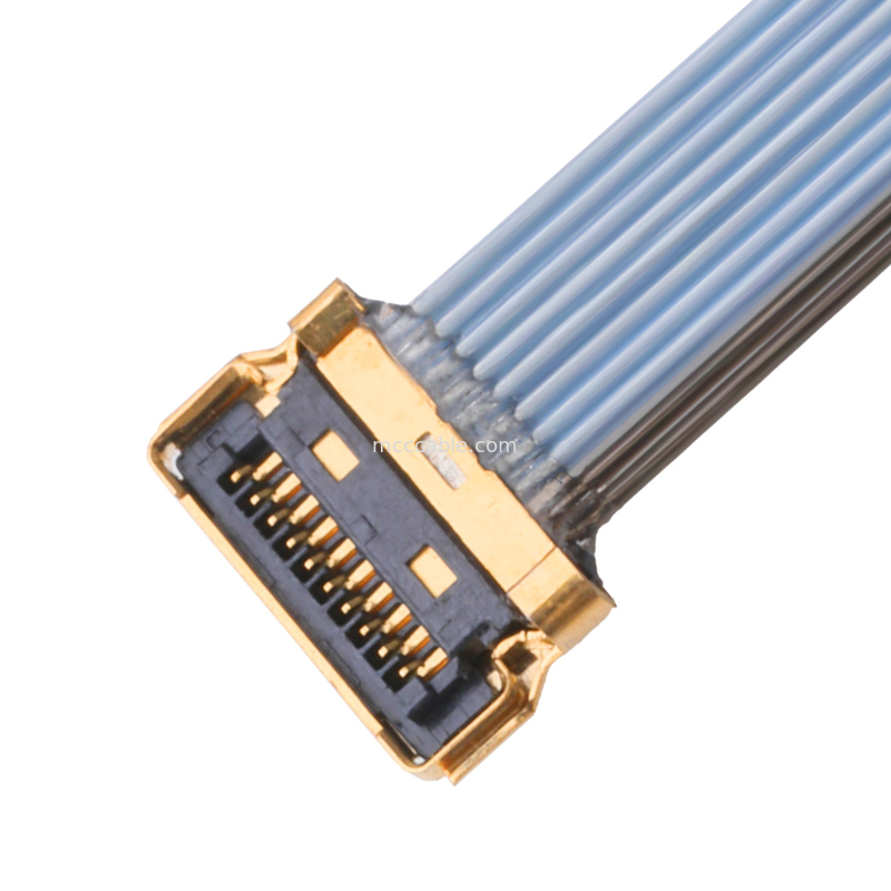 CABLE LVDS 10P 0.35mm Pitch 20857-010T-01 CABLE ASSEMBLY FOR WIRE PLUG สายเคเบิลไมโครโคเอ็กซ์