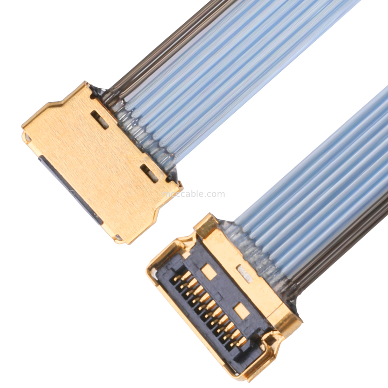 CABLE LVDS 10P 0.35mm Pitch 20857-010T-01 CABLE ASSEMBLY FOR WIRE PLUG สายเคเบิลไมโครโคเอ็กซ์