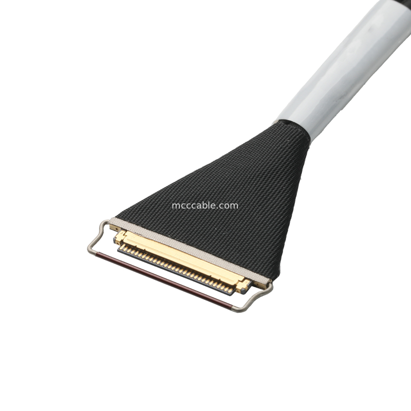 Micro Coaxial 20453-230T ถึง DF14-30P และ JST EH-7P 30P การประกอบเคเบิล 0.5 มม Pitch OEM / ODM
