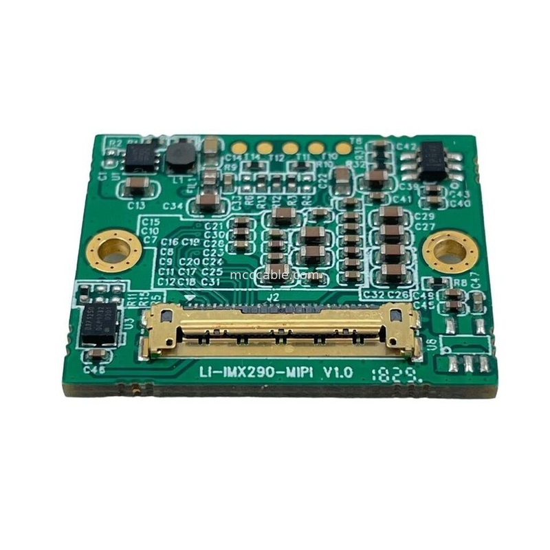 กล้องอุตสาหกรรม บอร์ด Drone LI-IMX290-MIPI 20525-030E-02 องค์ประกอบเชื่อม Micro Coaxial 20Gbps/ Lane
