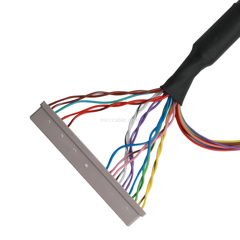 สายพานแม่ LCD JAE FI-X30HL 30P ถึง DF14-30P และ JST ERH-7P เครื่องเชื่อมเคเบิลรวม OEM / ODM