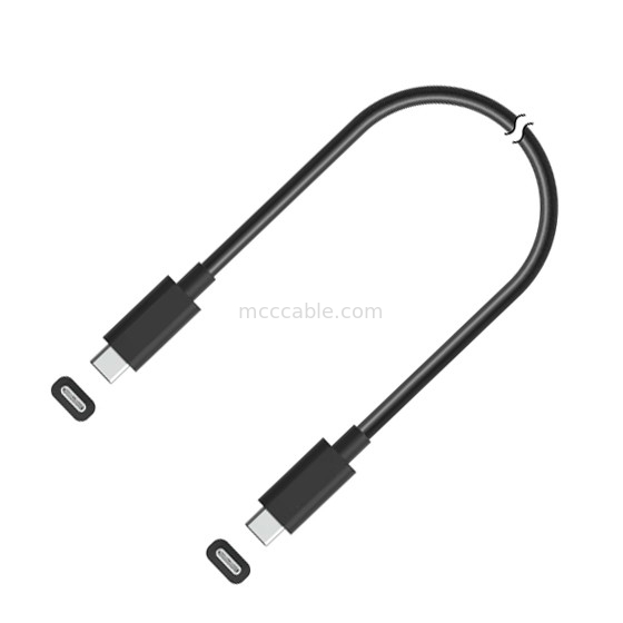 usb to usb 4 cable usb 4 gen3x2 40Gbps to type-c usb 4.0 thunderbolt โลโก้ที่กําหนดเอง OEM/ODM