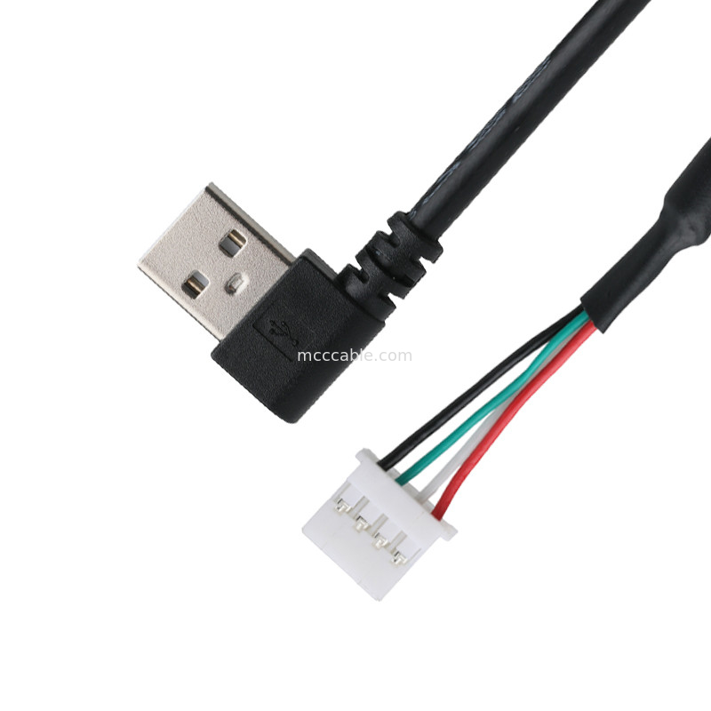 MIPI USB2.0 ประเภท A ถึง JST PAP-04V-S หรือเทียบเท่า USB AB1210 คีย์บอร์ด P2