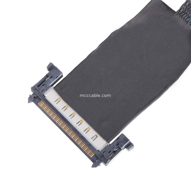 สายเคเบิลโคแอกเซียล LVDS EDP ของ JAE ซีรี่ส์ ตัวเชื่อมต่อ AWG40 OD 0.35 มม. พร้อม ROHS