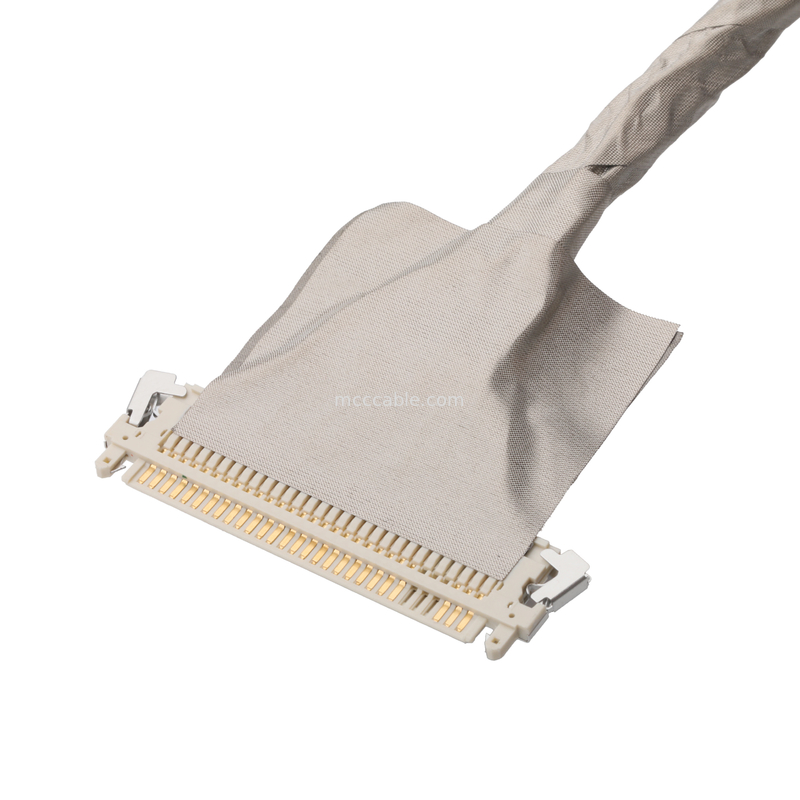 SCSI MDR HPCN40M MALE Connector to FI-X30HL and HSG 51146-5P Customized Wiring Harness การเชื่อมต่อสายไฟที่กําหนดเอง