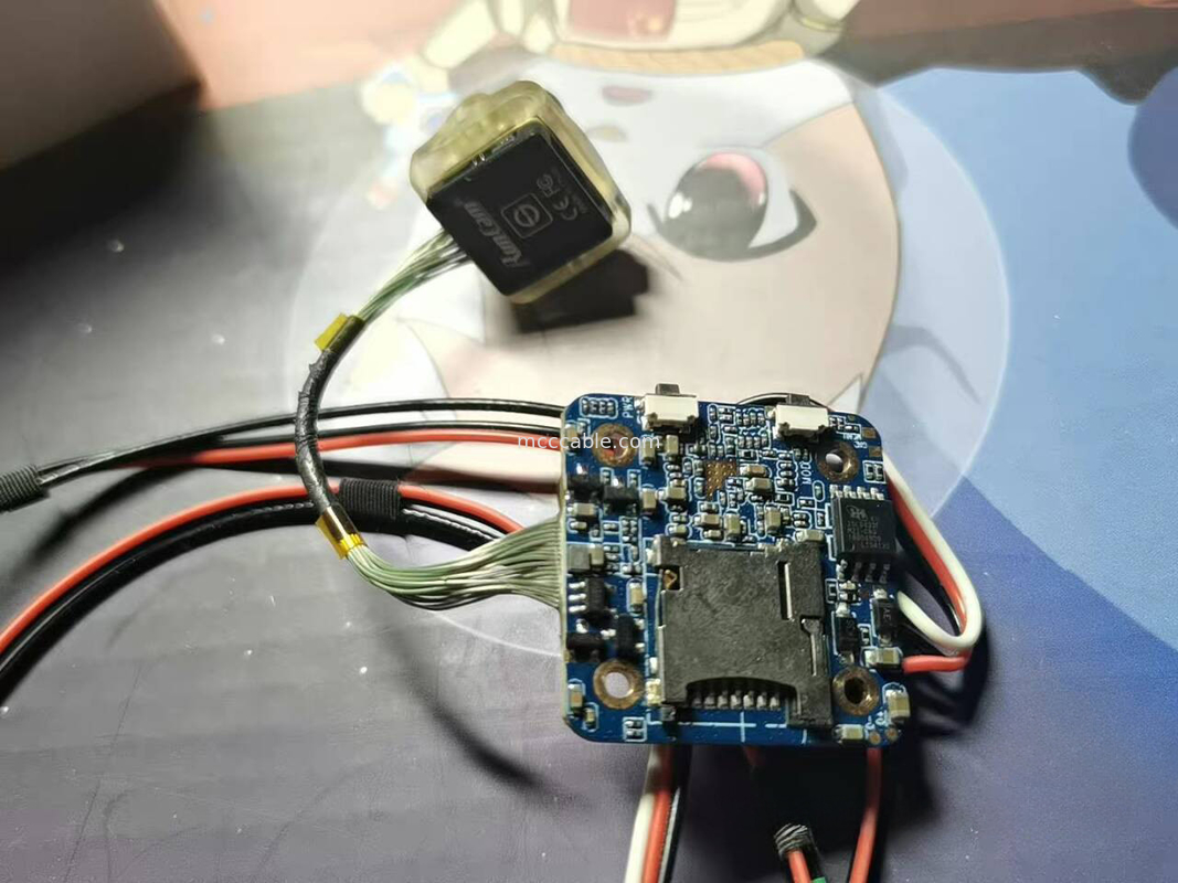 45 PIN DF36-45S-0.4V ไมโคร LVDS การประกอบเคเบิล