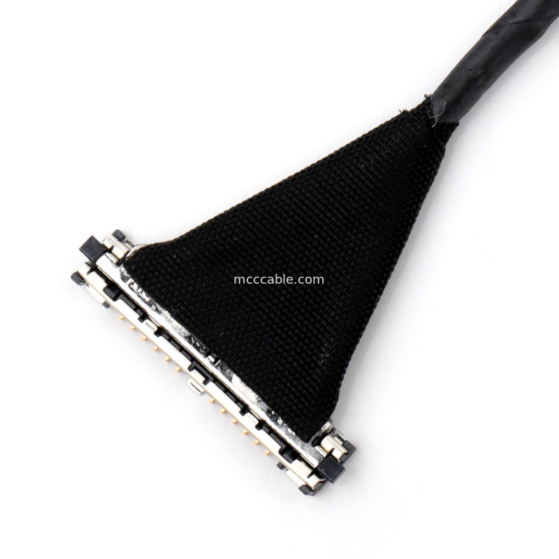 DF56 ซีรีส์ Micro Coaxial Cable Connector 26P DF56-26-0.3SD ไปยัง Connector ที่ตรงกัน DF56-26S-0.3V
