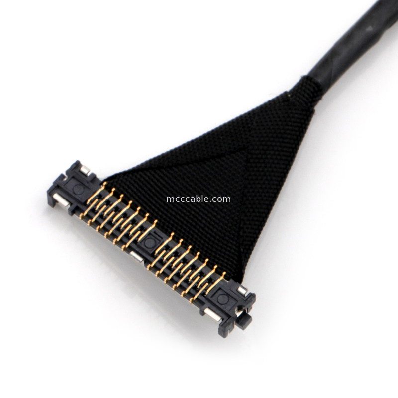DF56 ซีรีส์ Micro Coaxial Cable Connector 26P DF56-26-0.3SD ไปยัง Connector ที่ตรงกัน DF56-26S-0.3V