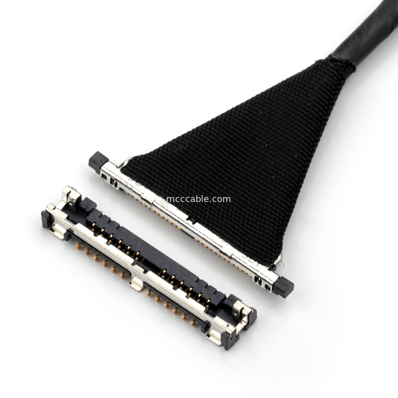 DF56 ซีรีส์ Micro Coaxial Cable Connector 26P DF56-26-0.3SD ไปยัง Connector ที่ตรงกัน DF56-26S-0.3V