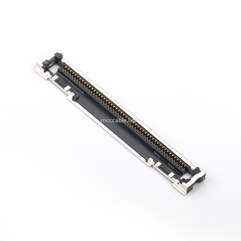 LVDS LCD Display EDP การเชื่อมต่อบอร์ดการประกอบ  DF80-50S-0.5V การเชื่อมต่อ LVDS Display