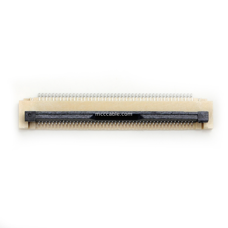 FFC&FPC 45Pin 0.5mm Pitch LVDS EDP Board Connector สําหรับสายไฟฟ้าเรียบยืดหยุ่น