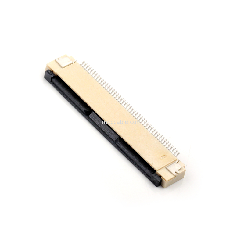 FFC&FPC 45Pin 0.5mm Pitch LVDS EDP Board Connector สําหรับสายไฟฟ้าเรียบยืดหยุ่น