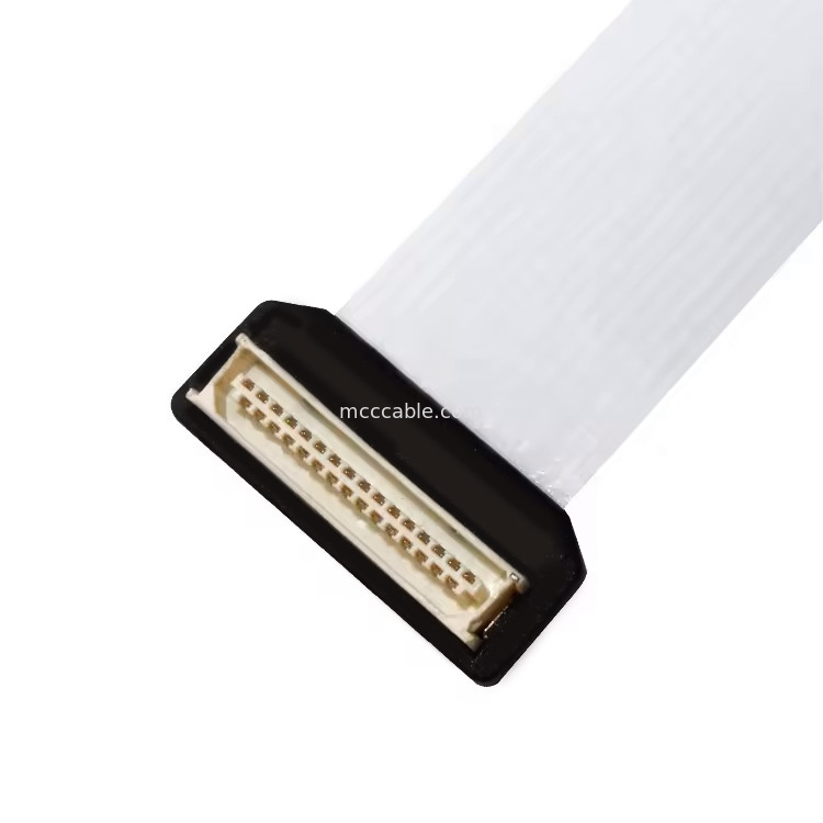 DF9 ซีรีส์ DF9 31P สายเคเบิลการแพทย์เกรดอุตสาหกรรม LCD สายเคเบิล 31pin หญิง Hotbar สายเคเบิลเรียบ