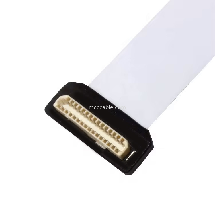 DF9 ซีรีส์ DF9 31P สายเคเบิลการแพทย์เกรดอุตสาหกรรม LCD สายเคเบิล 31pin หญิง Hotbar สายเคเบิลเรียบ