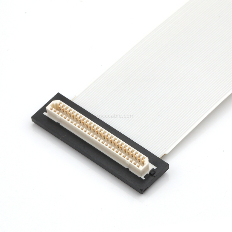 DF9 51 ปิน สายเคเบิลการแพทย์ระดับอุตสาหกรรม  DF9 ซีรีส์ DF9-51P สายเคเบิล LCD 51 ปิน สายเคเบิลแบน Hotbar หญิง