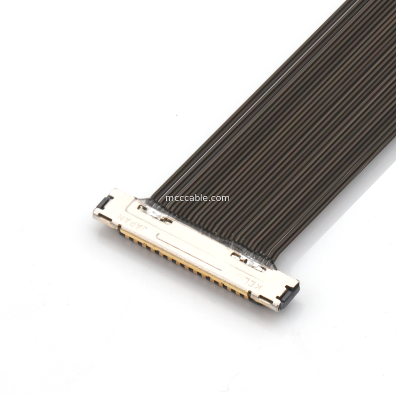 KEL XSLS Serise 30Pin 0.25mm pitch XSLS20-30P สายเคเบิลโคอากเซียลขนาดเล็ก เครื่องเชื่อม OEM / ODM
