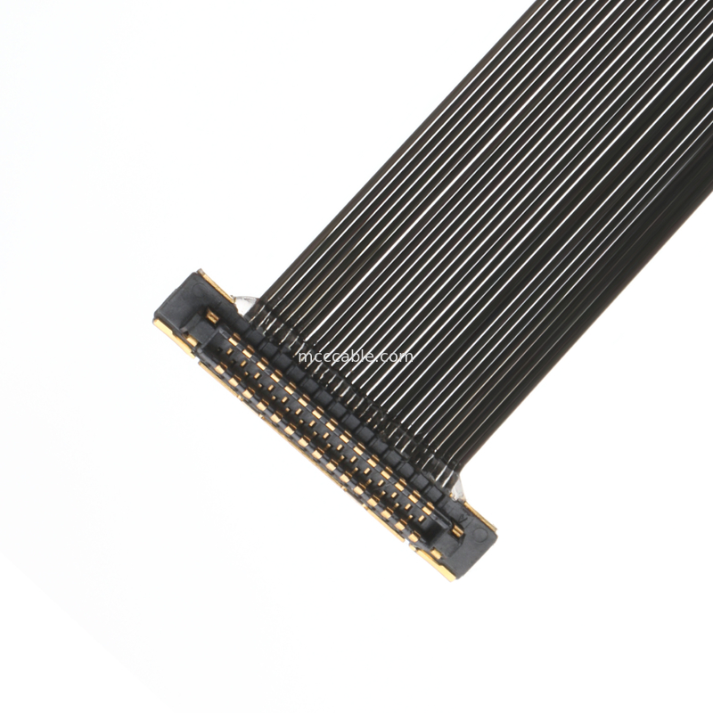 KEL XSLS Serise 30Pin 0.25mm pitch XSLS20-30P สายเคเบิลโคอากเซียลขนาดเล็ก เครื่องเชื่อม OEM / ODM