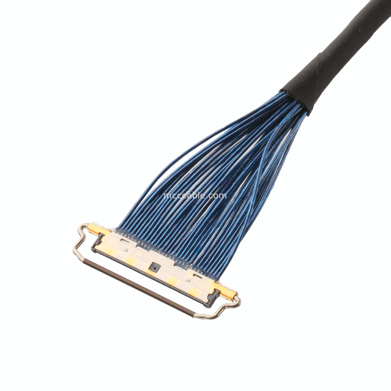 DF81-30P-LCH ขั้วต่อสายไมโครโคแอกเชียลสีเหลืองแดง