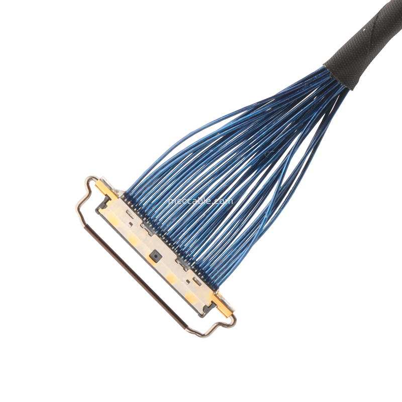 DF81-30P-LCH ขั้วต่อสายไมโครโคแอกเชียลสีเหลืองแดง