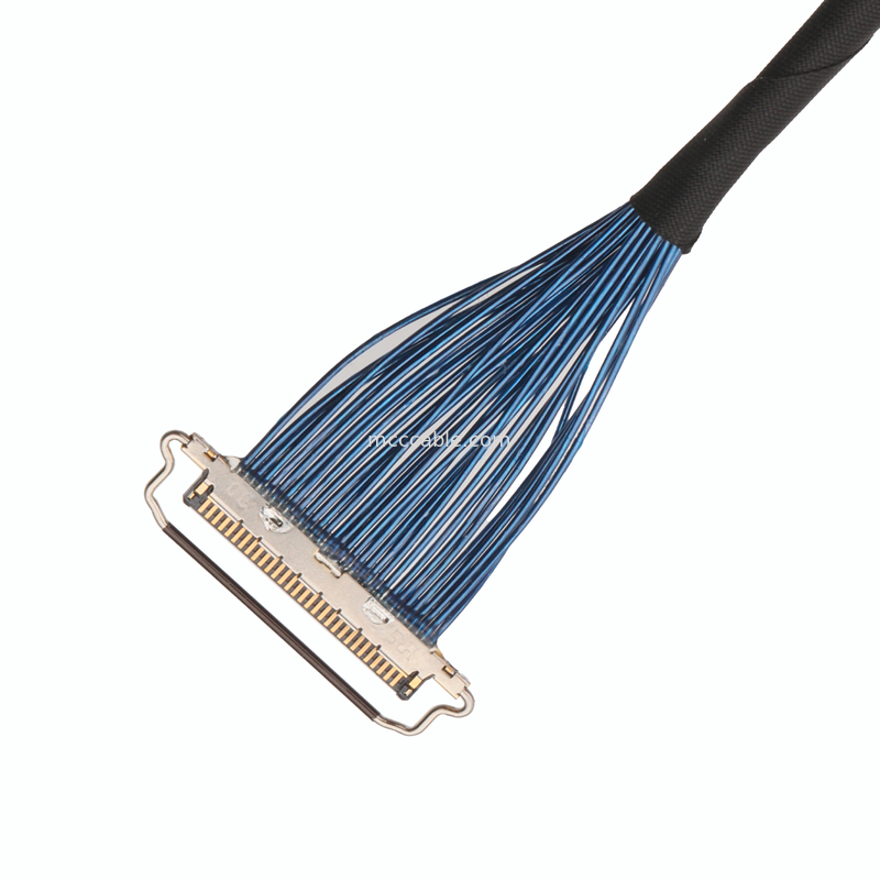 DF81-30P-LCH ขั้วต่อสายไมโครโคแอกเชียลสีเหลืองแดง