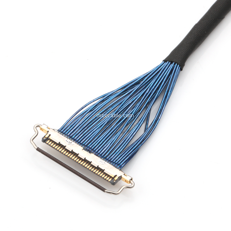 DF81-30P-LCH ขั้วต่อสายไมโครโคแอกเชียลสีเหลืองแดง