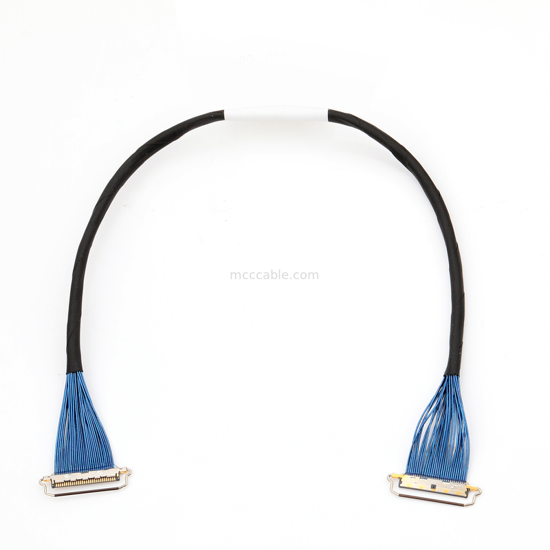 DF81-30P-LCH ขั้วต่อสายไมโครโคแอกเชียลสีเหลืองแดง